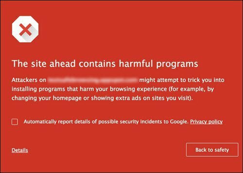 google-chrome-blockcking-malware