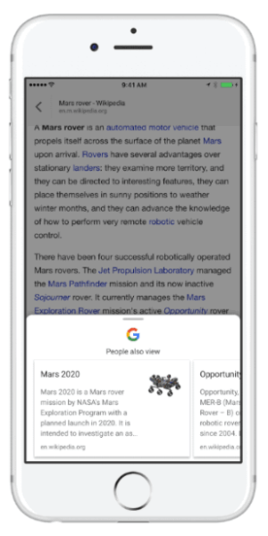 Google je v aplikaciji Google za iOS predstavil novo orodje za odkrivanje vsebine.