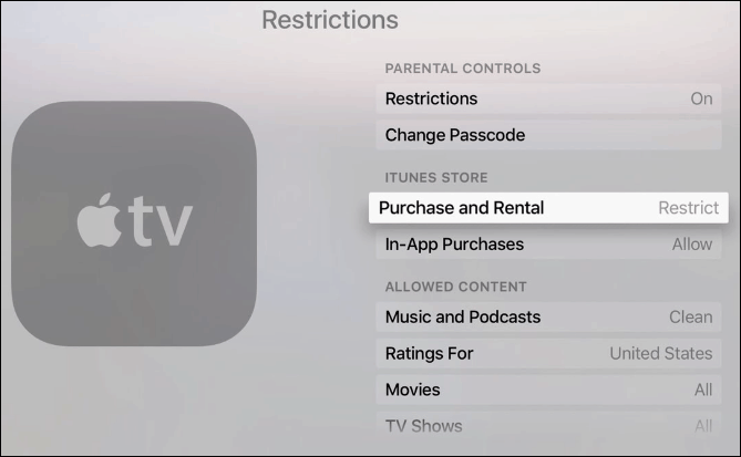 3 omejitve novo Apple TV