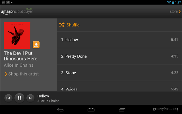 Amazon Cloud Player Android