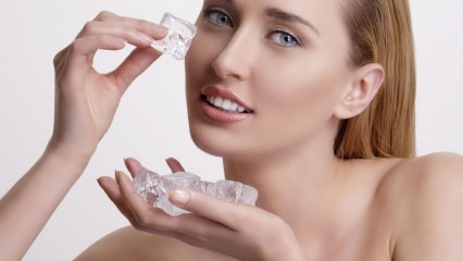Kakšne so prednosti ledu za kožo? Ali se led uporablja za akne?