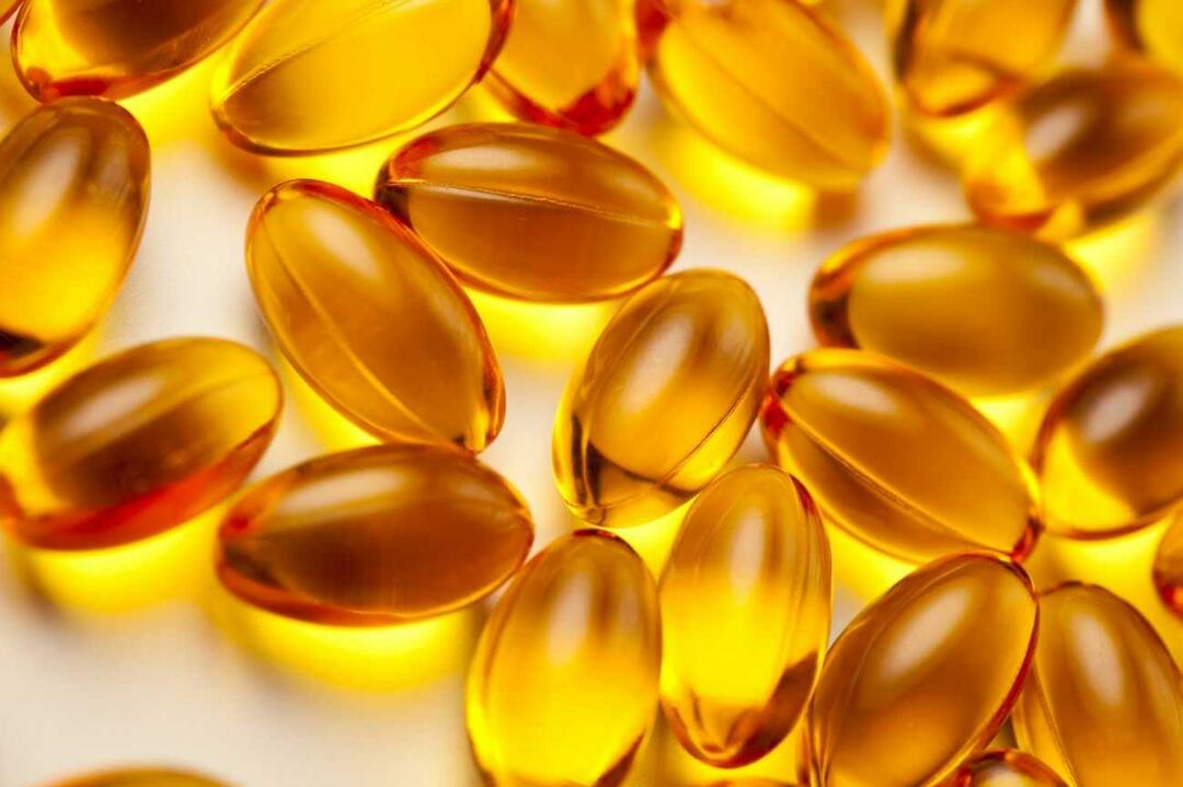 Vitamin E lahko dodate tudi v obliki tablet.