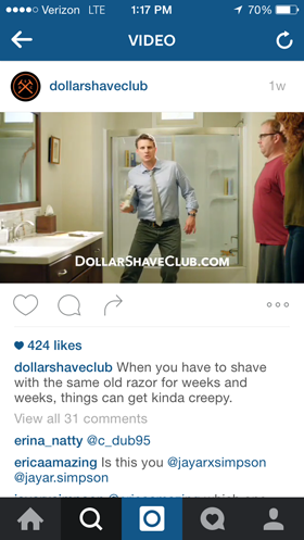 dolar britje klub instagram video