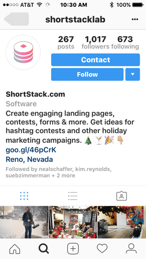 Instagram naj bi poslovnim profilom leta 2017 dodal nove funkcije.