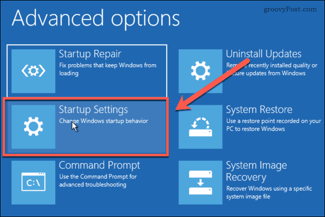 nastavitve zagona windows 11