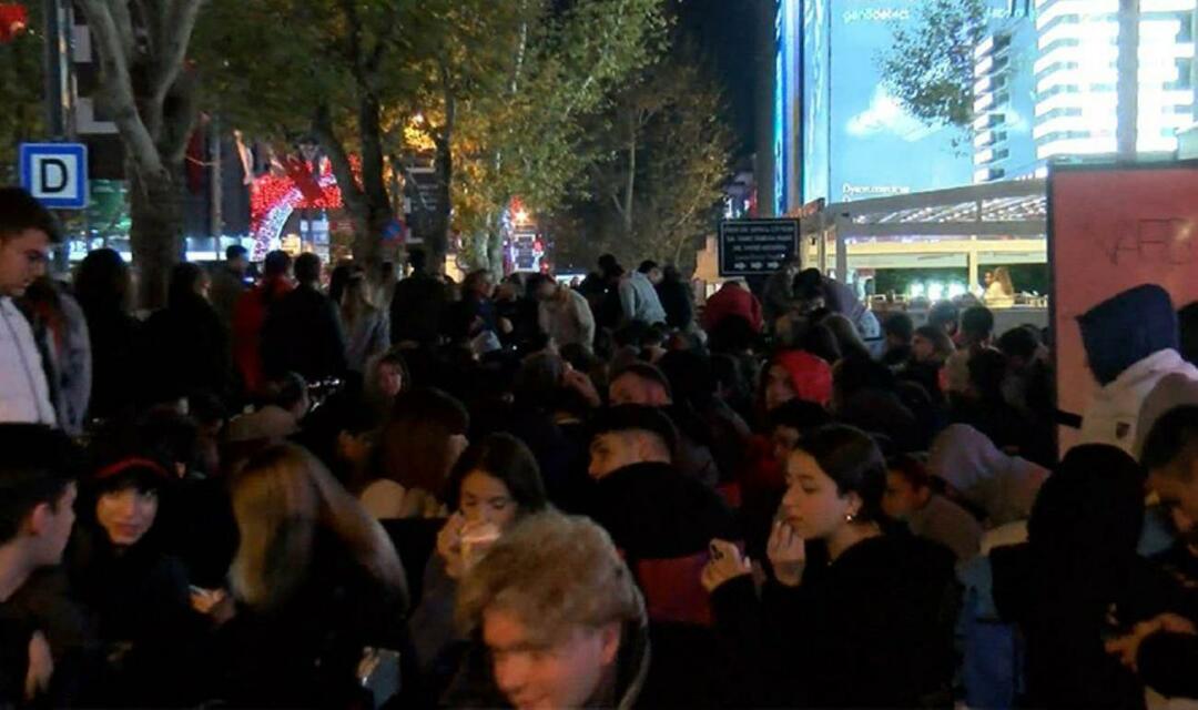 Bdenje 'Sephora' na ulici Bağdat! Ko je slišal darilo, je tekel