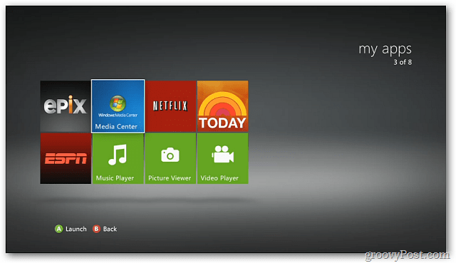 Windows 7 Media Center z Xbox 360 - Stream Digital Media