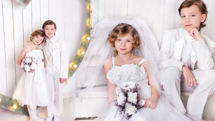 Kaj obleči na poroko? Modeli in predlogi otroške poročne obleke