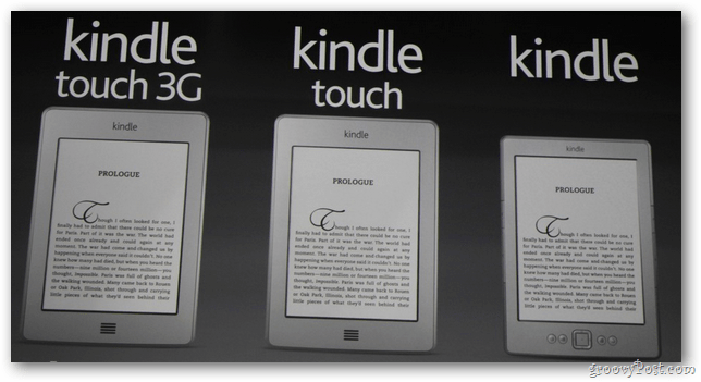 Amazon Kindle Fire Tablet: Pokrivanje blogov v živo