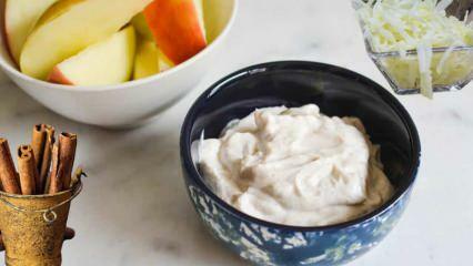 Naribano jabolko in jogurtov trio, zaradi katerega je kot veja! Kako narediti razstrupljanje z jabolčnim jogurtom?