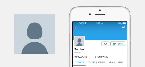 Twitter je razkril novo privzeto fotografijo profila za nove račune.