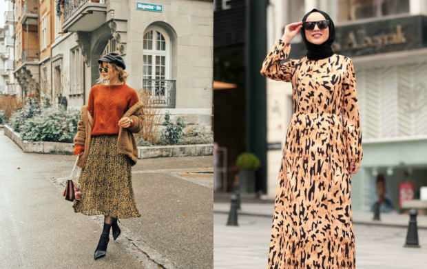 kombinacije leopard krila hidžab