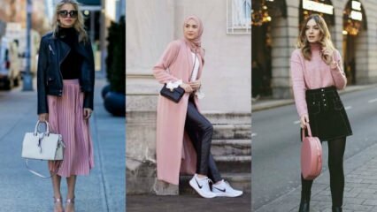 Moda sezone "Pink-Black kombinacije"