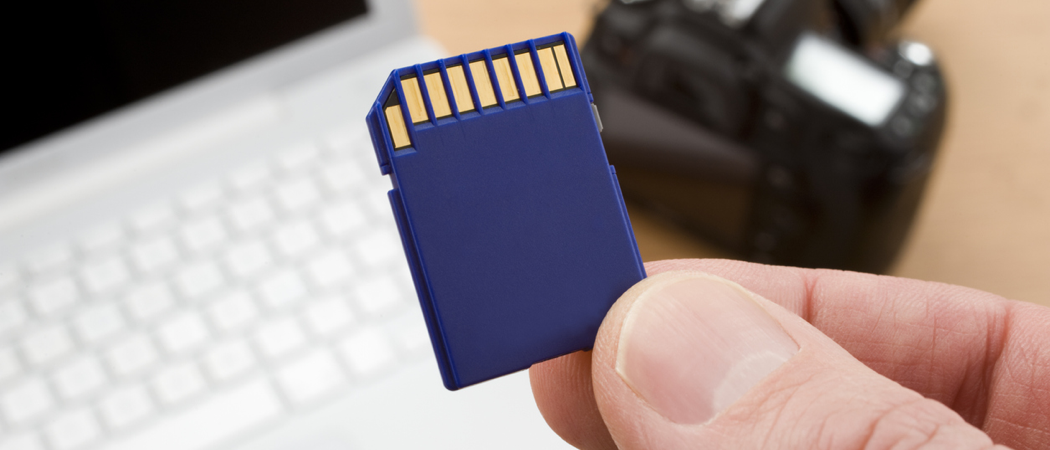 Kako formatirati kartico SD na Macu