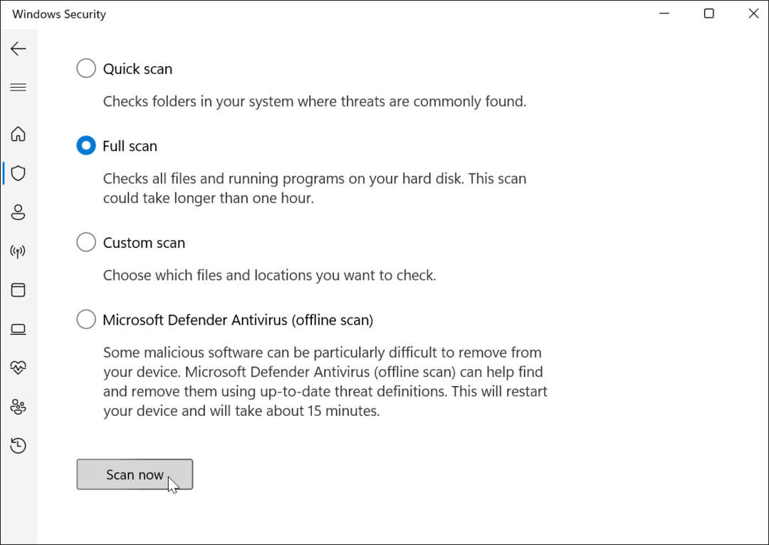 za optimalno zaščito uporabite varnost Windows v sistemu Windows 11