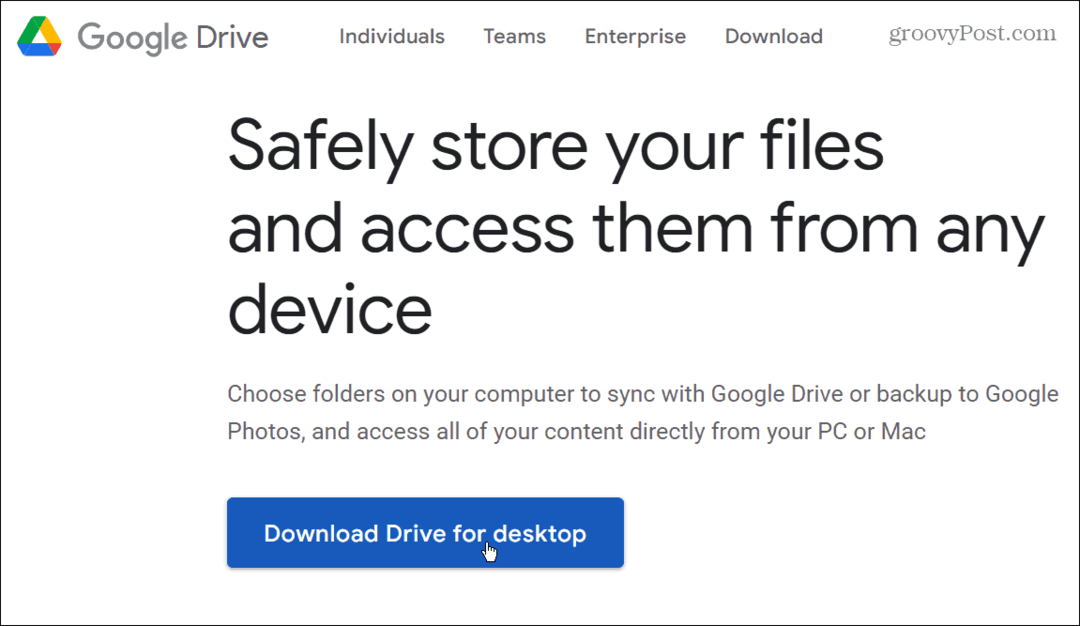 Kako dodati Google Drive v File Explorer