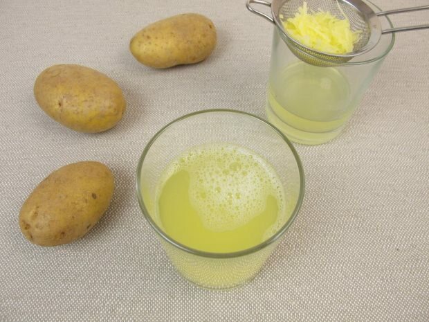 Kaj naredi krompirjev sok?