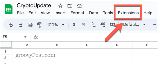  razširitve google sheets