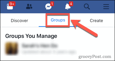 Facebook aplikacija upravlja skupine