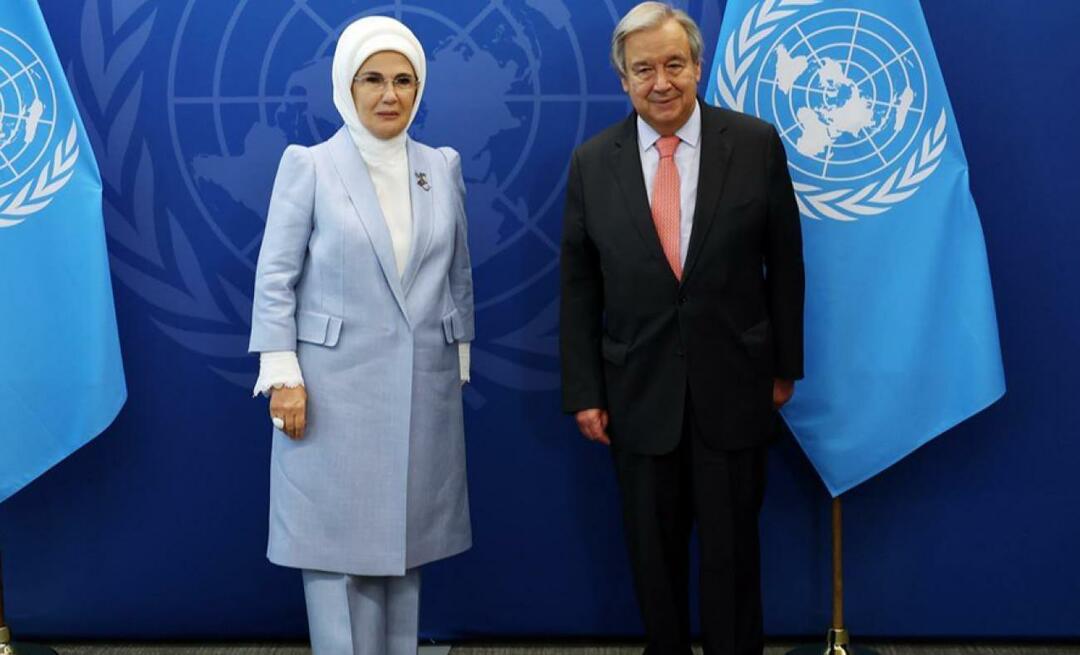 Vabilo Emine Erdogan iz ZN! Svetu predstavljamo projekt Zero Waste