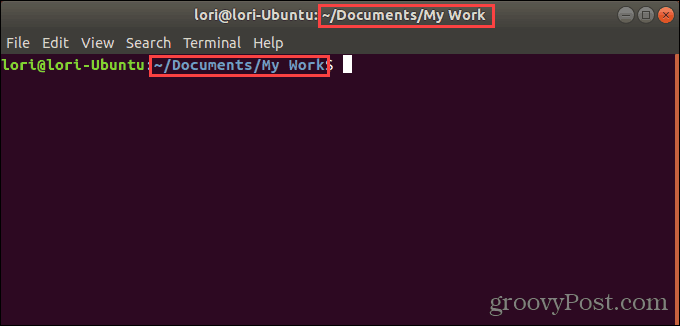 Okno terminala se odpre v določeni mapi v Ubuntu Linuxu