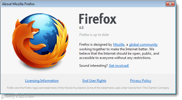 Firefox 4 je posodobljen
