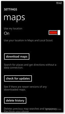 Windows Phone 8 prenese zemljevide
