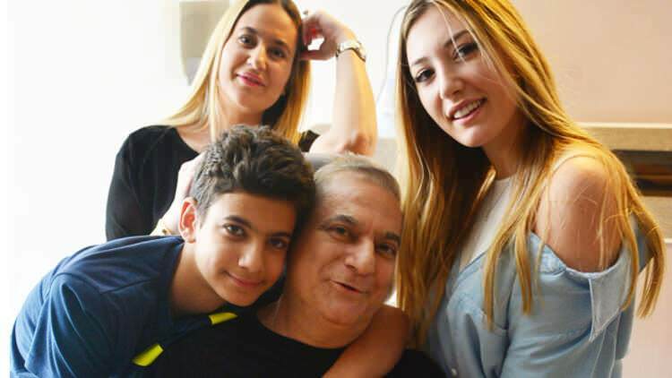 Mehmet Ali Erbil in njegovi otroci
