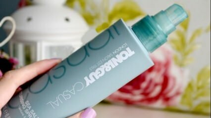 Toni & Guy Casual pregled učinkovine v obliki morske soli v obliki naravne morske soli