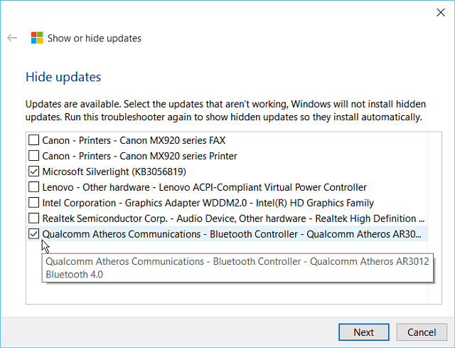 Windows 10: Blokirajte samodejne posodobitve sistema Windows s pripomočkom (KB3073930)