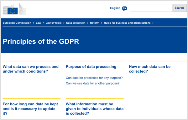 Kako GDPR vpliva na tržnike: Kaj morate vedeti: Izpraševalec socialnih medijev