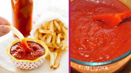Kako narediti najlažji kečap? Triki izdelave kečapa! Izdelava kečapov