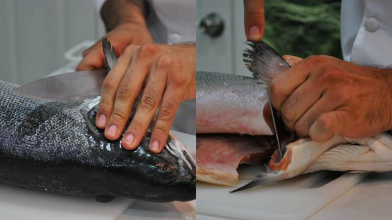 Kako očistiti brancin? Kateri nož se uporablja pri odpiranju rib?