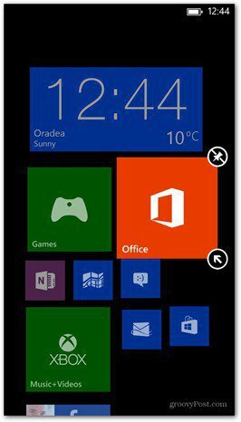 Windows Phone 8 prilagodite ploščice 7