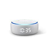 Popolnoma nova Echo Dot (3. gen) - pametni zvočnik z uro in Alexa - peščenjak