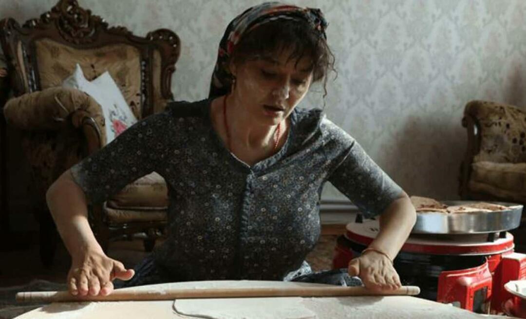 Nurgül Yeşilçay postala mojstrica baklave! Obiskoval je zasebne ure in delal predstave.