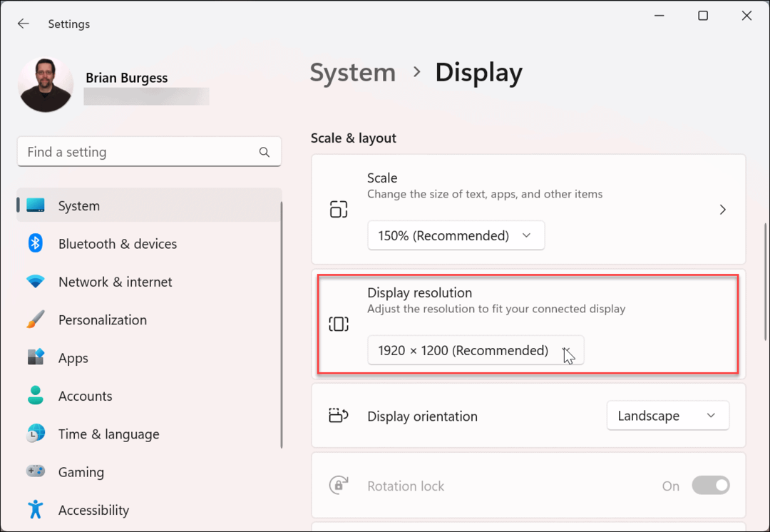 Kako spremeniti ločljivost zaslona v sistemu Windows 11