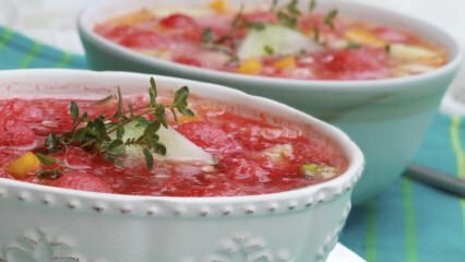 Kako narediti okusno lubenicno juho?