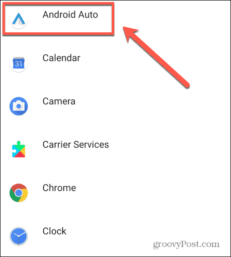 aplikacija za android auto