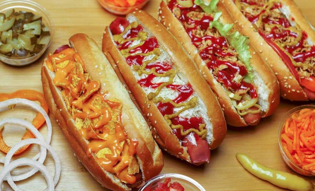 Kaj se da v hot dog? Kako narediti pravi hot dog?