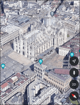 3D pogled Google Earth