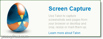 Talon je dodatek za brskalnik za posnetke zaslona