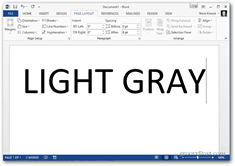 Office 2013 spremeni barvno temo - svetlo siva tema