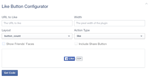 facebook, kot je konfiguracija gumba