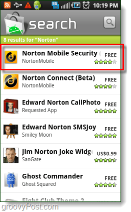 prenos android norton mobiles varnost
