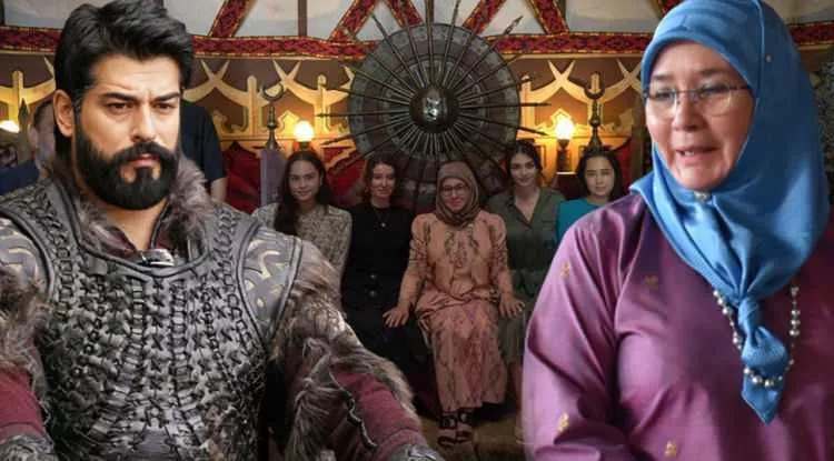 Izkazalo se je, da je malezijska kraljica oboževalka Establishment Osman: V vsaki epizodi dajete lekcije zgodovine
