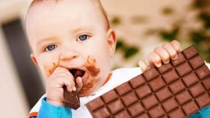 Ali lahko dojenčki jedo čokolado? Recept za čokoladno mleko za dojenčke