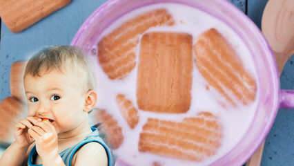 Domač praktičen recept za otroški biskvit! Kako narediti najbolj zdrave in najlažje otroške piškote?