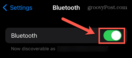 iphone bluetooth vklopljen