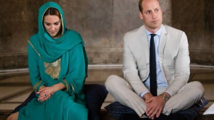 Obisk mošeje od Kate Middleton in princa Williama!